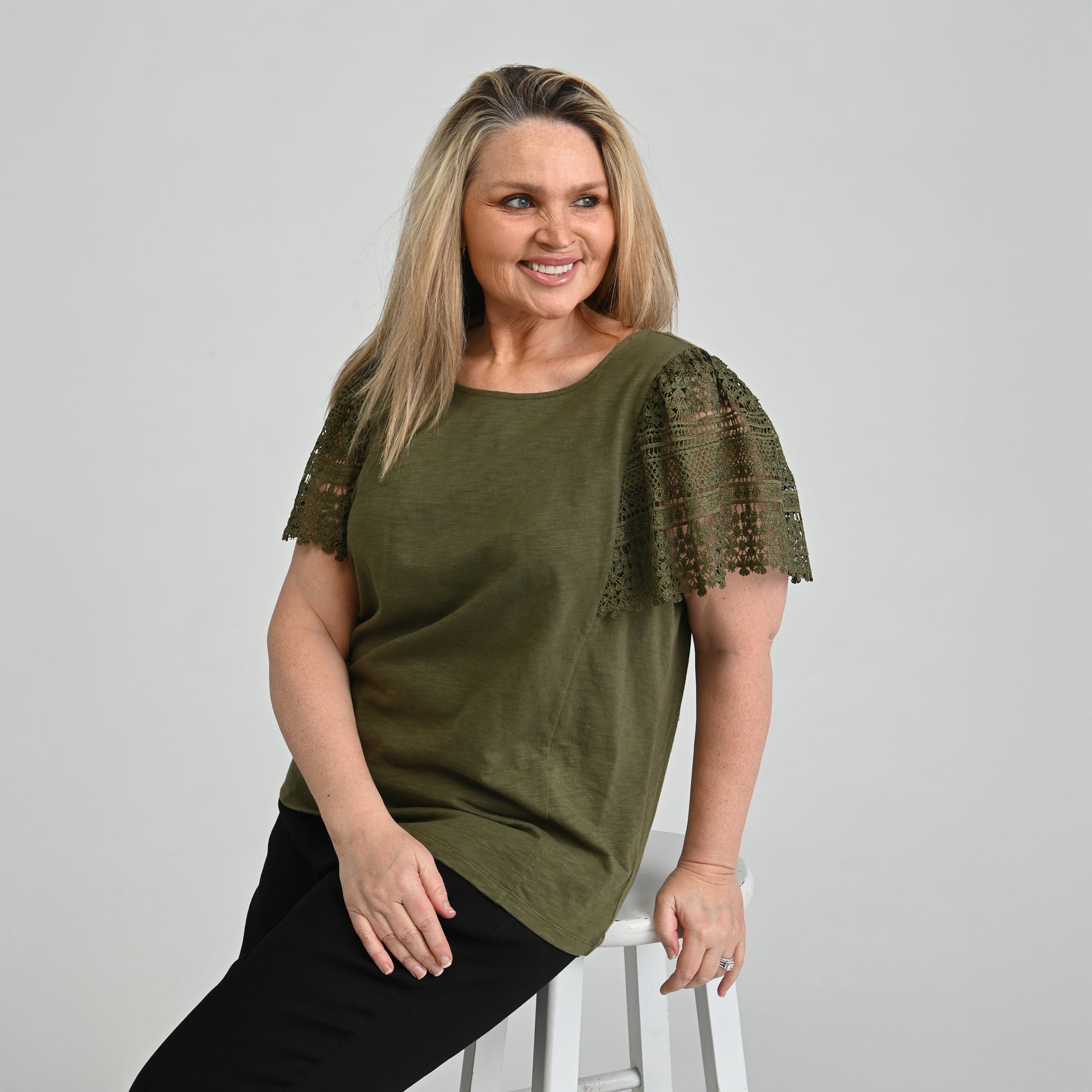 Winter Moss Front Detail Women