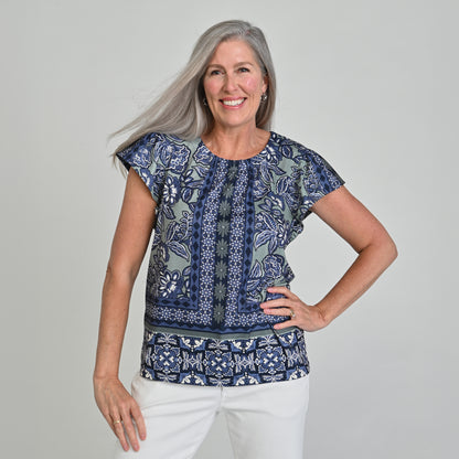 Vintage Indigo Front Detail Missy