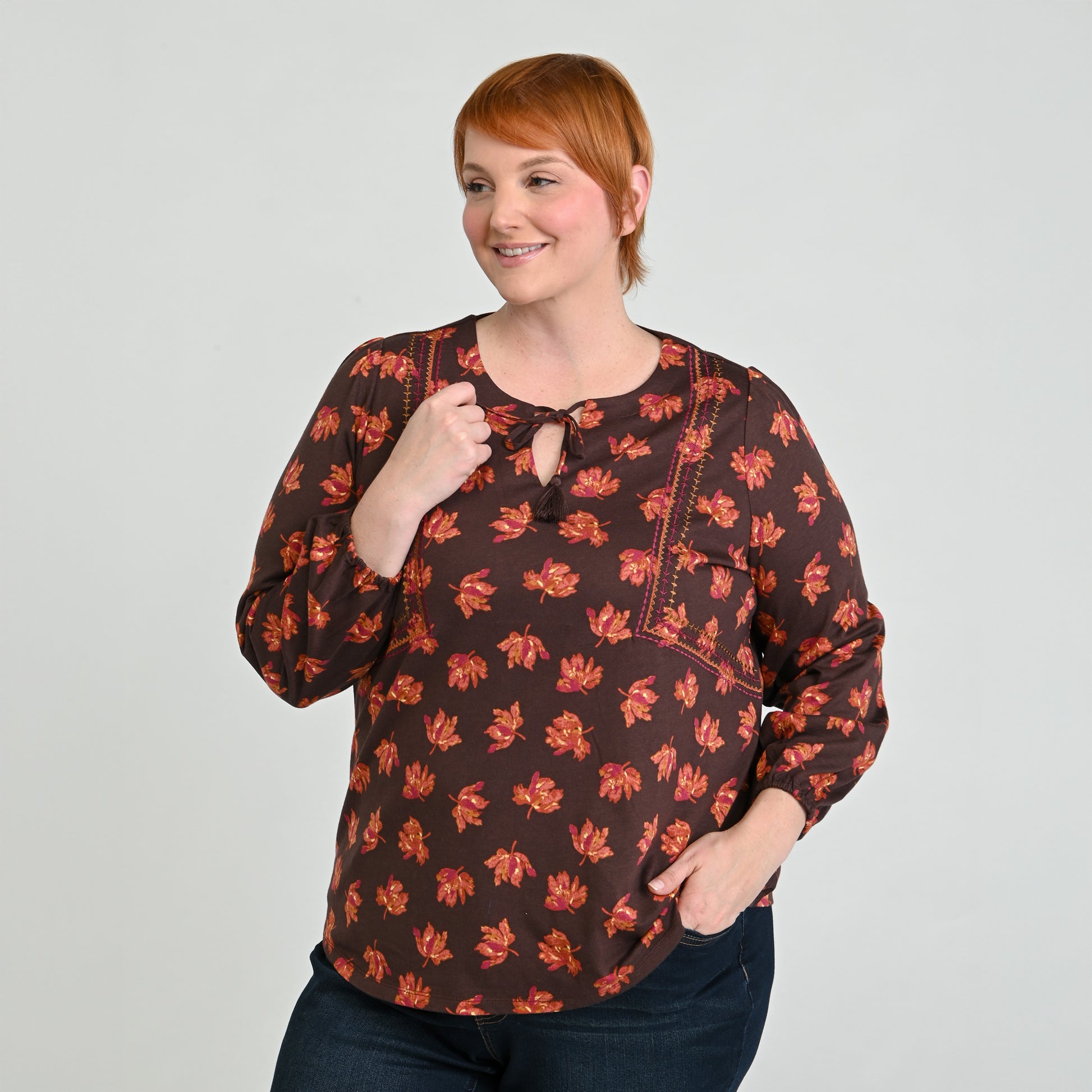 Coffee Bean Front Detail Women