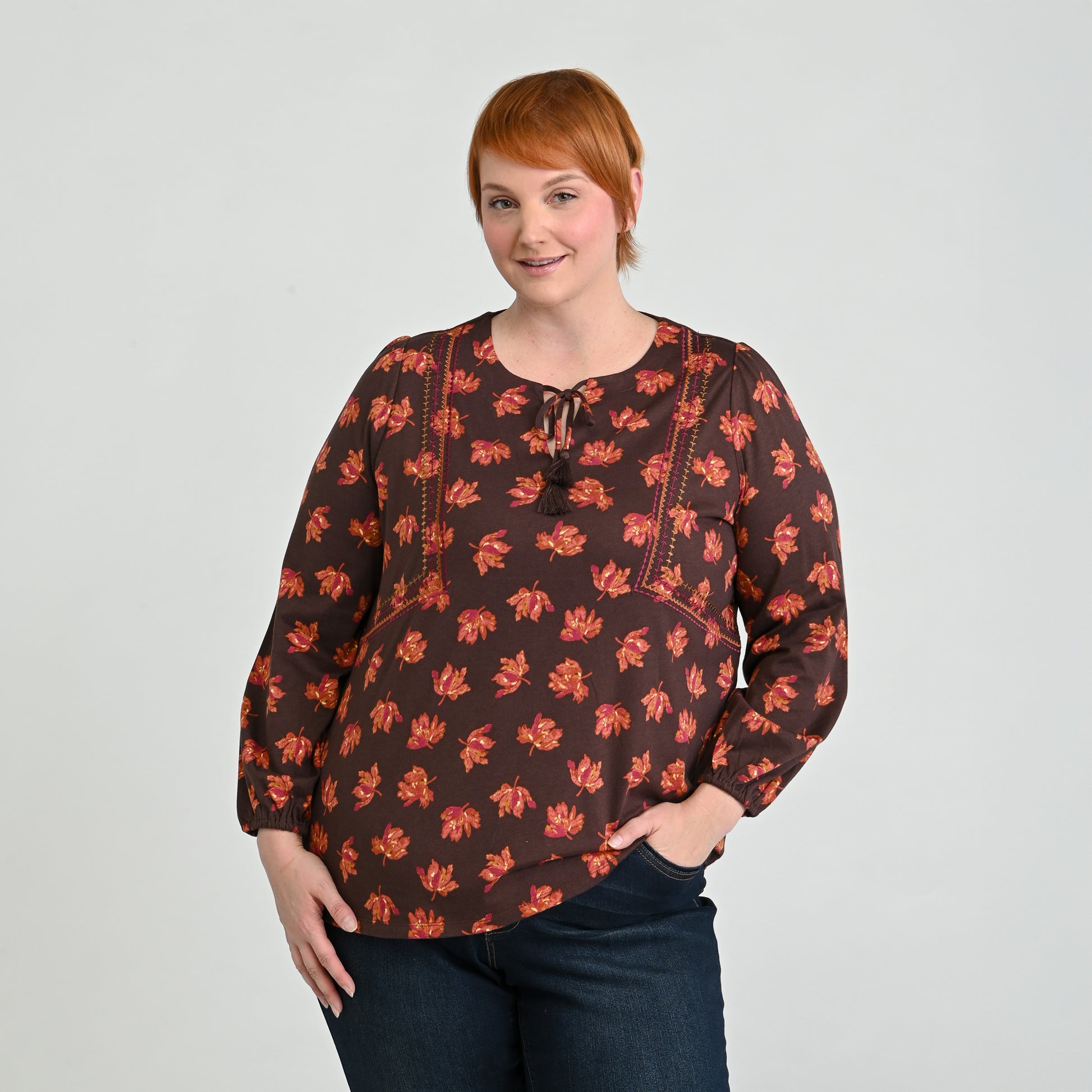 Coffee Bean Front Detail Women