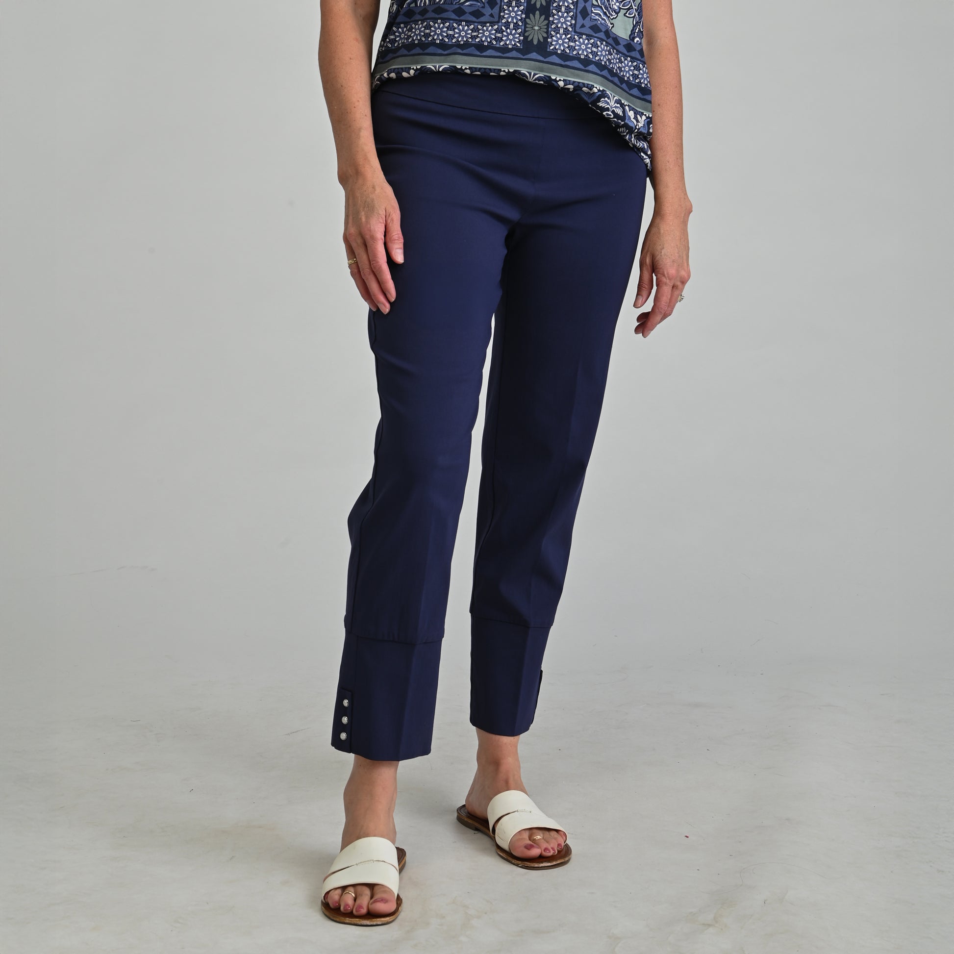 Navy Front Detail Missy