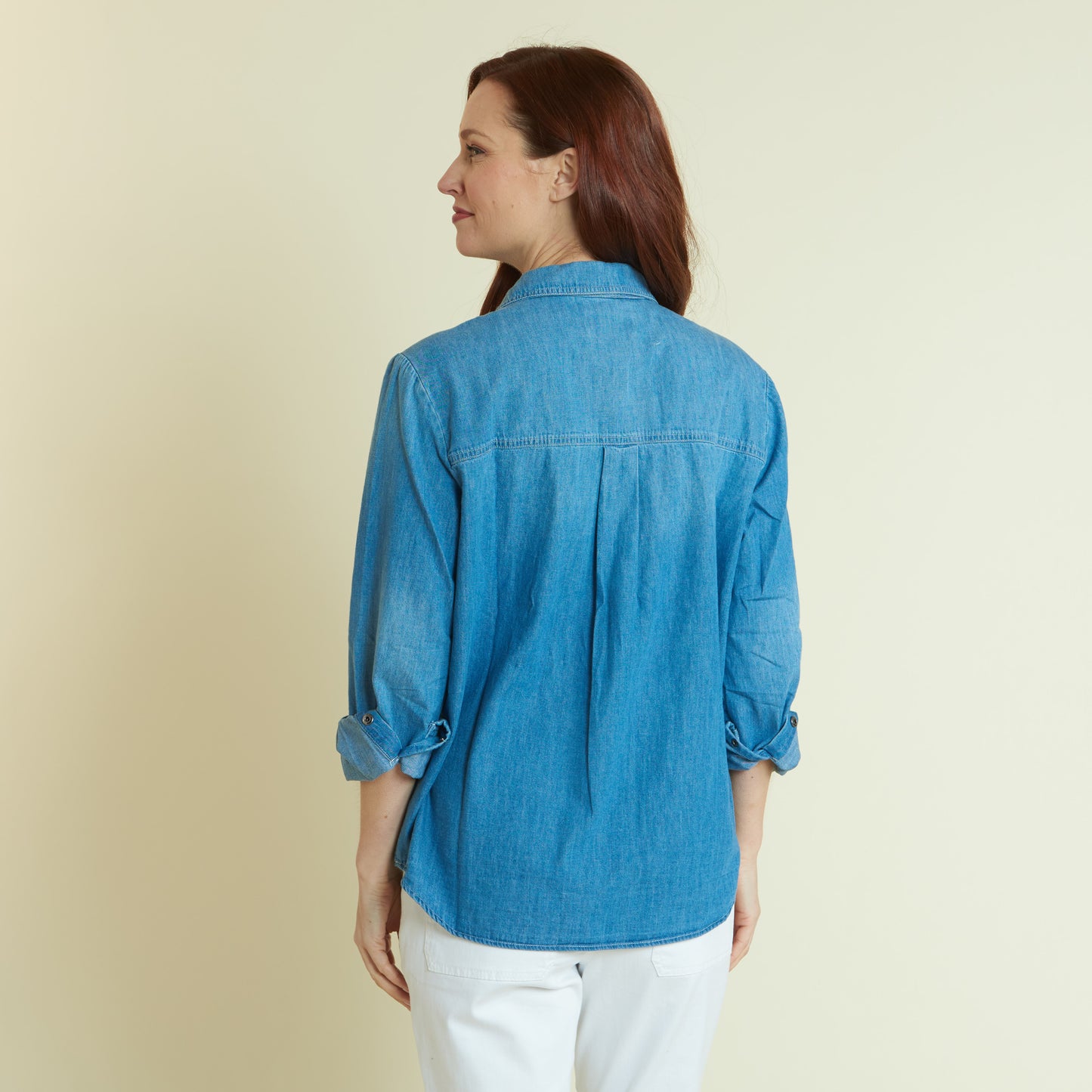 Light Wash Back Detail Missy