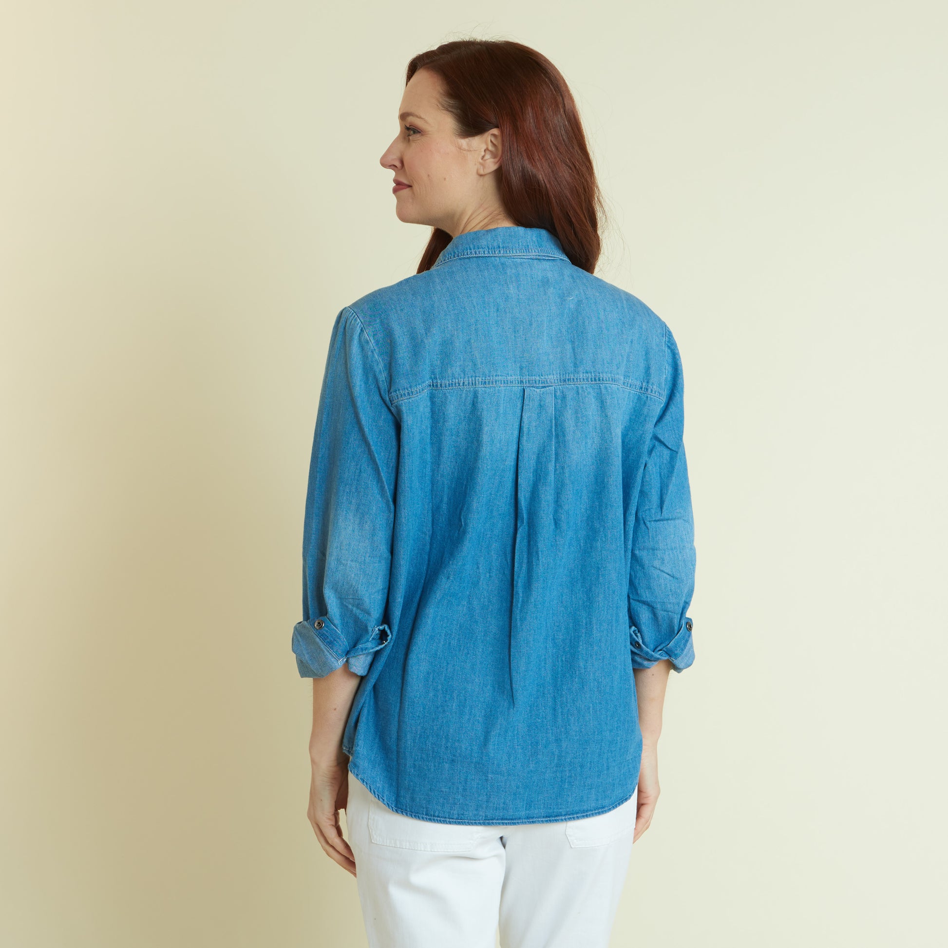 Light Wash Back Detail Missy
