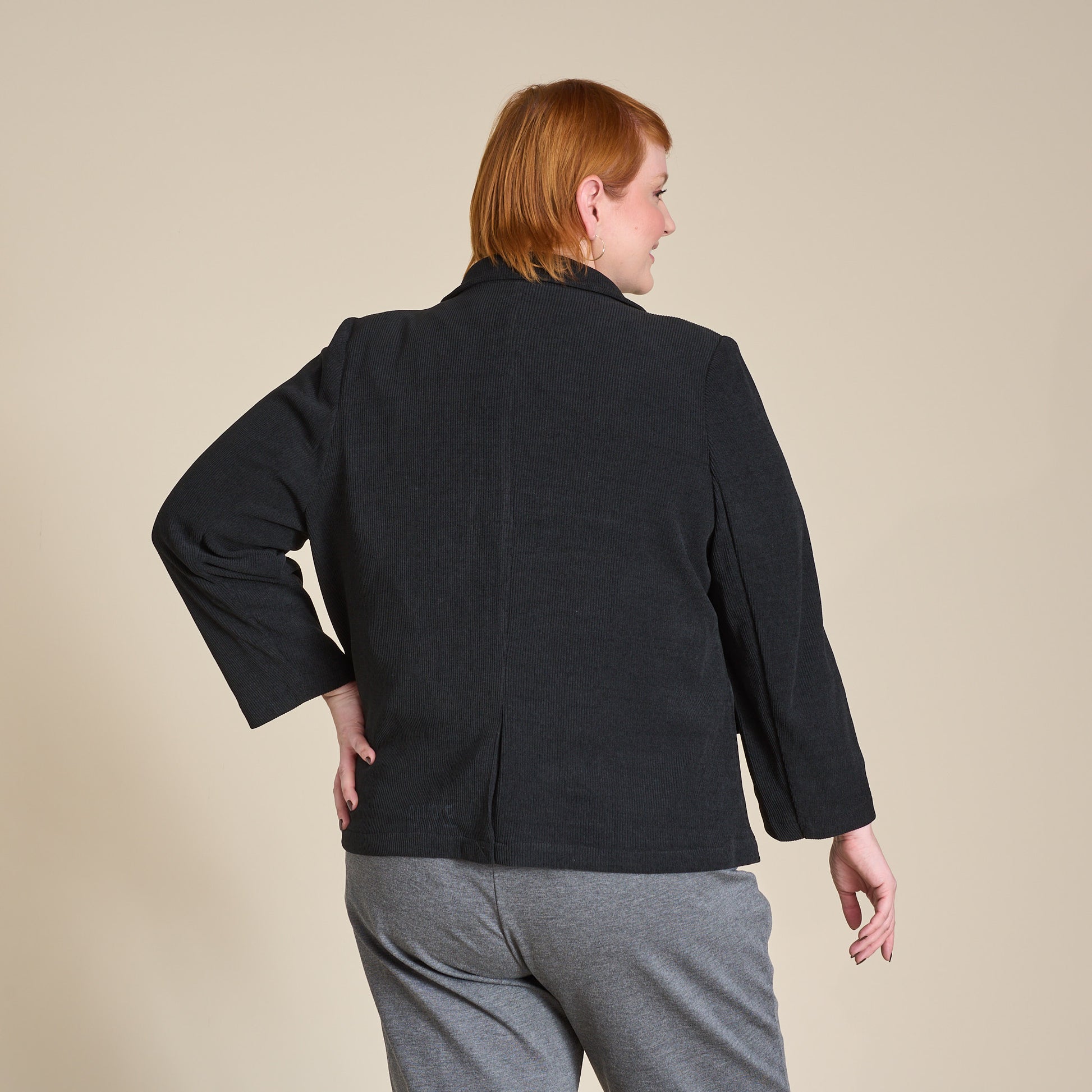 Black Back Detail Women