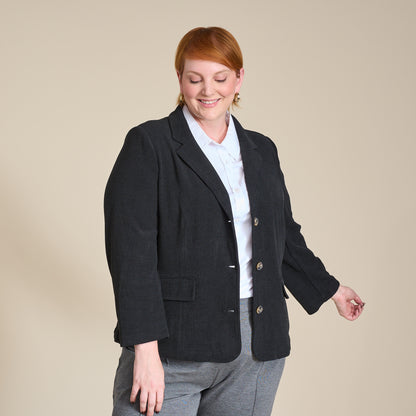 Black Front Detail Women
