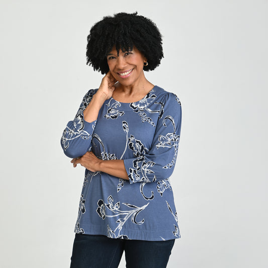 Vintage Indigo Front Detail Missy