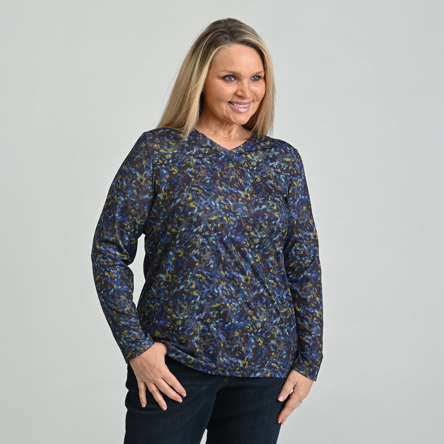Navy Blazer Front Detail Women