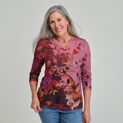 Lilas Pink Front Detail Missy