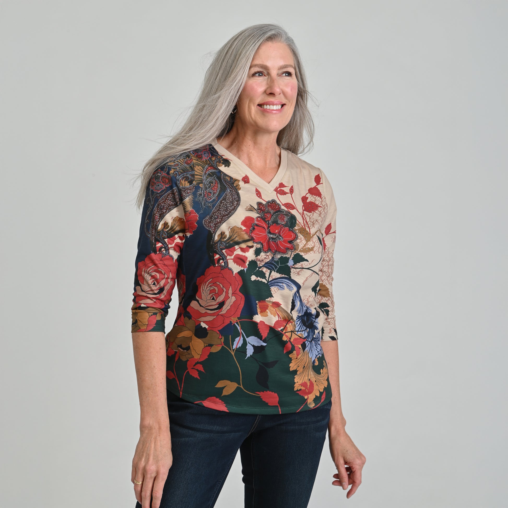 Nomad Khaki Front Detail Missy