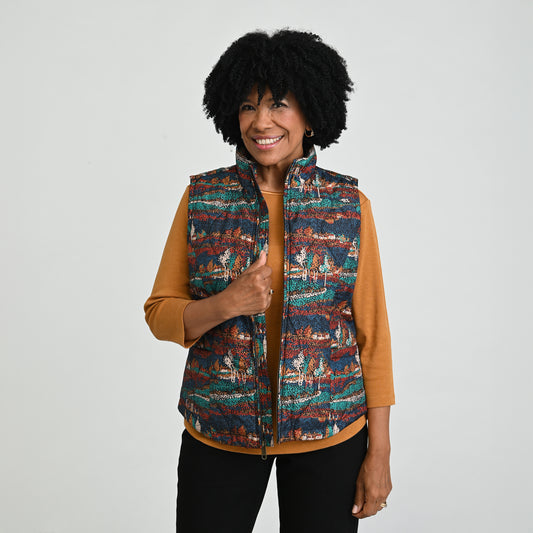 Black Multi Front Detail Missy