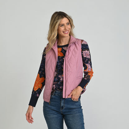 Lilas Pink Front Detail Missy