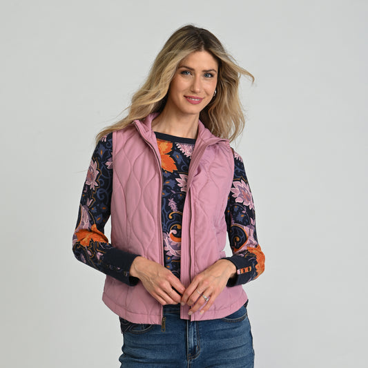 Lilas Pink Front Detail Missy