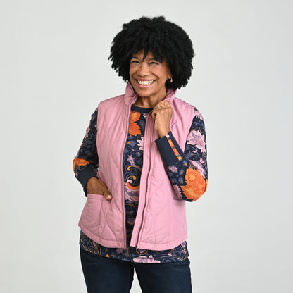 Lilas Pink Front Detail Missy