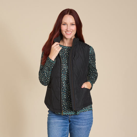 Black Front Detail Missy