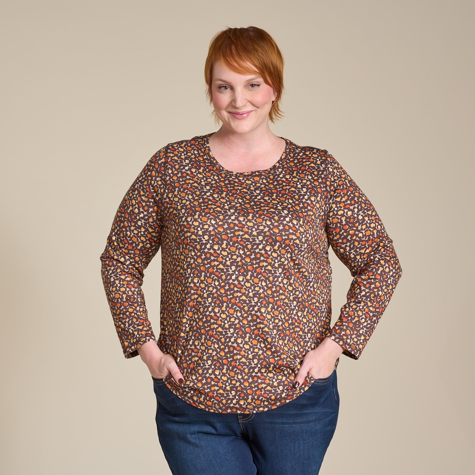 Coffee Bean Front Detail Women