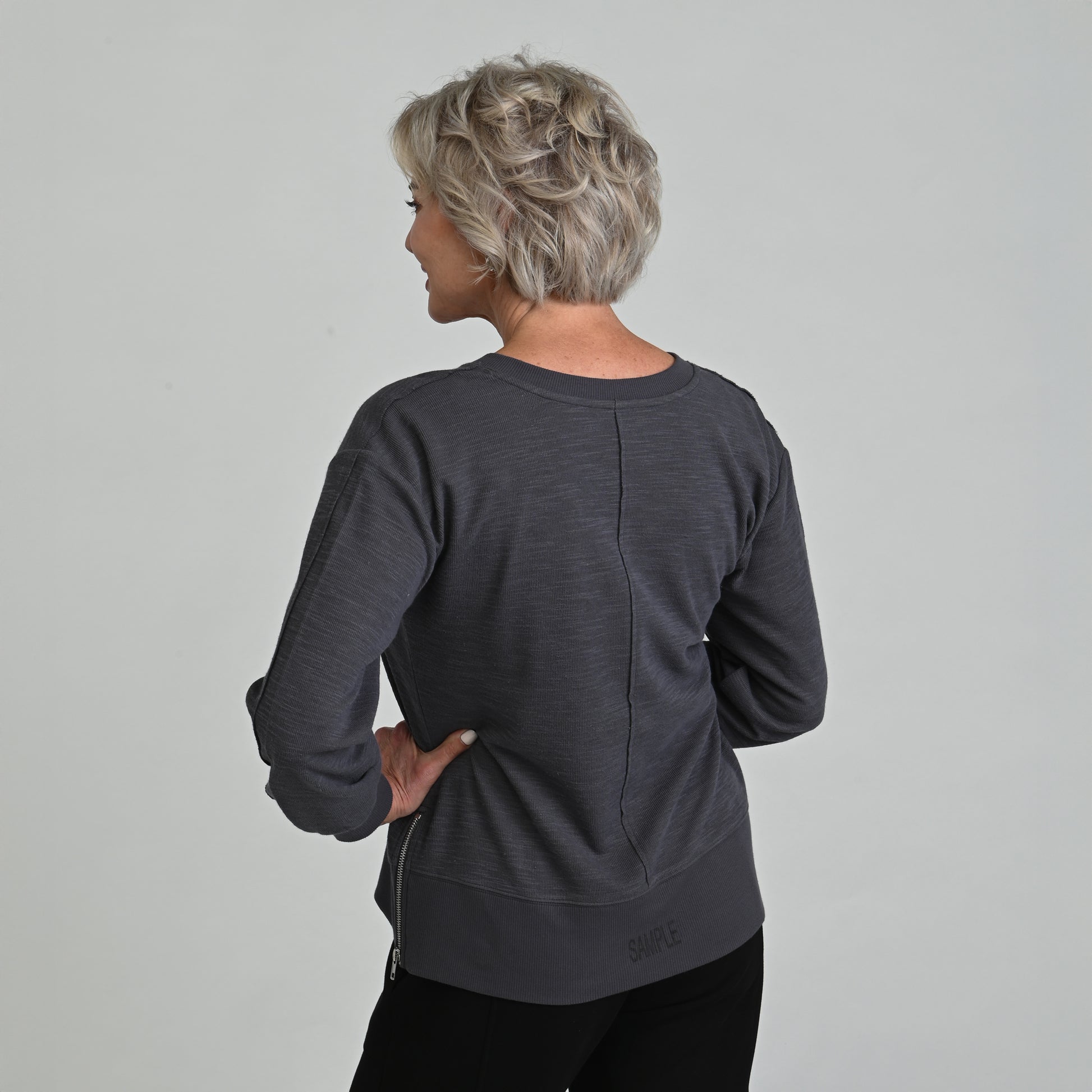 Grey Back Detail Missy