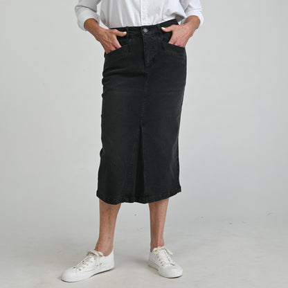 Black Wash Front Detail Missy