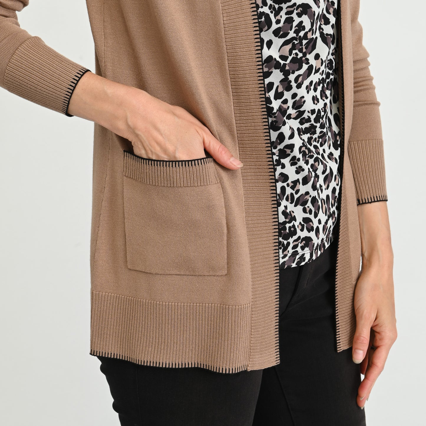 Nomad Khaki Pocket Detail Missy