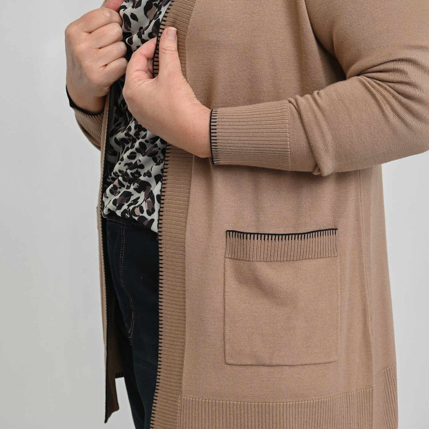 Nomad Khaki Pocket Detail Missy