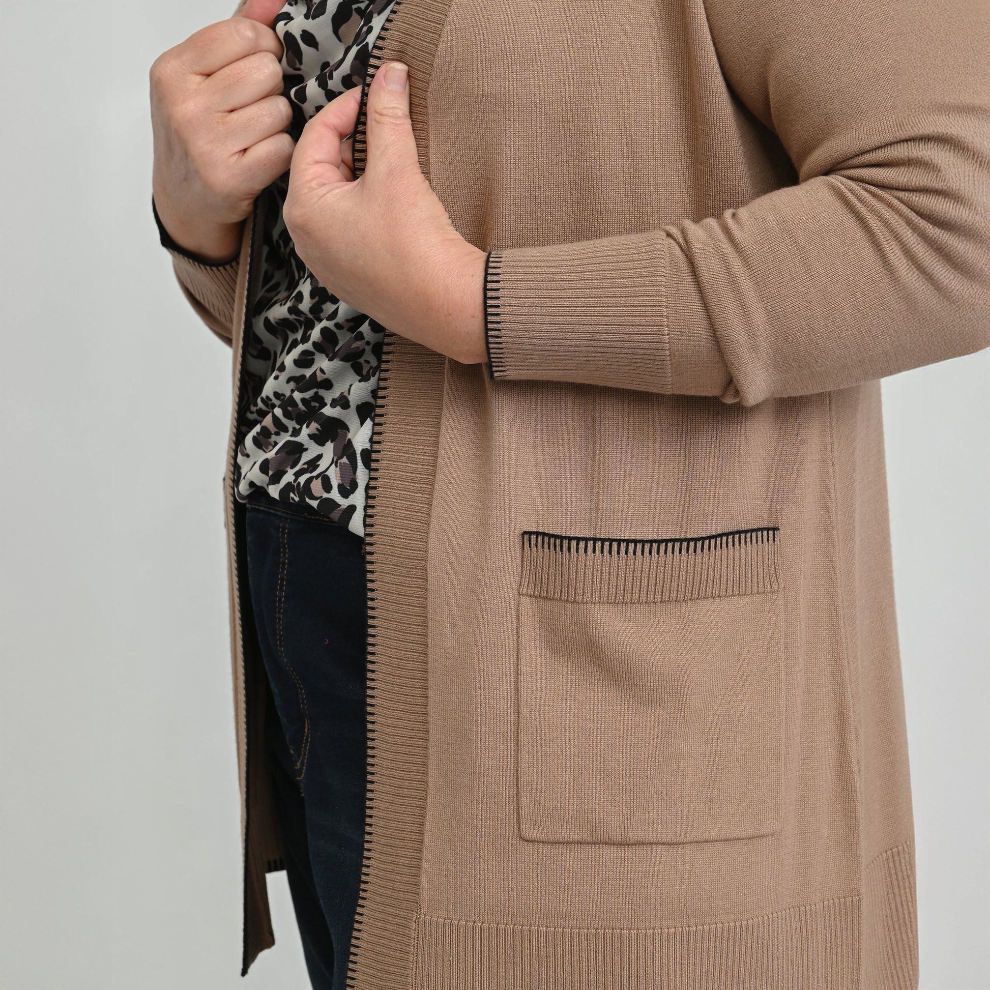 Nomad Khaki Pocket Detail Missy