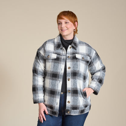 Black and White Front Detail Women