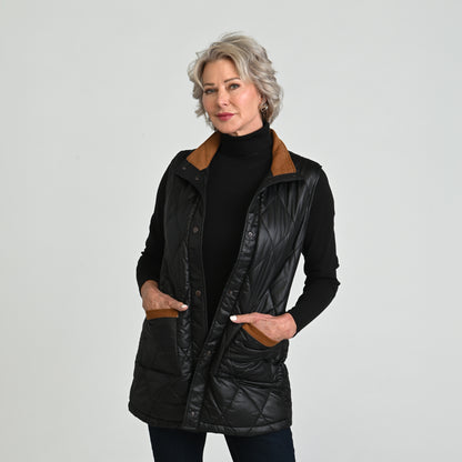 Black Front Detail Missy