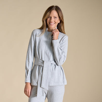 Heather Grey Front Detail Missy