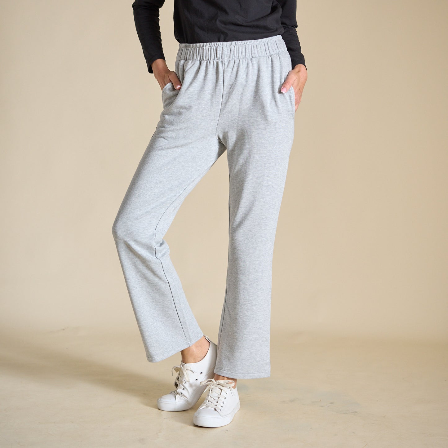 Heather Grey Front Detail Missy