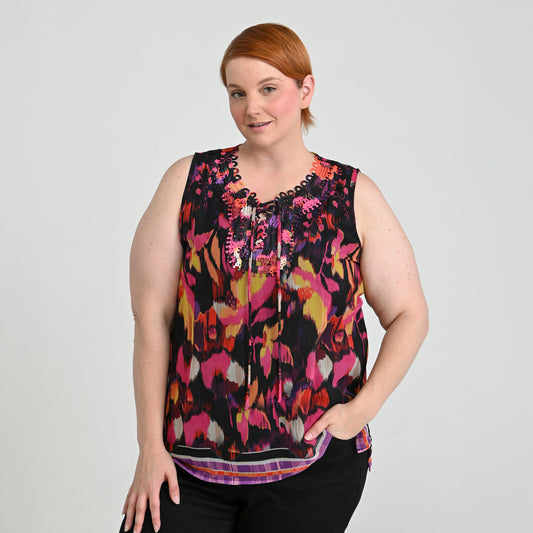 Pink Multi Front Detail Women