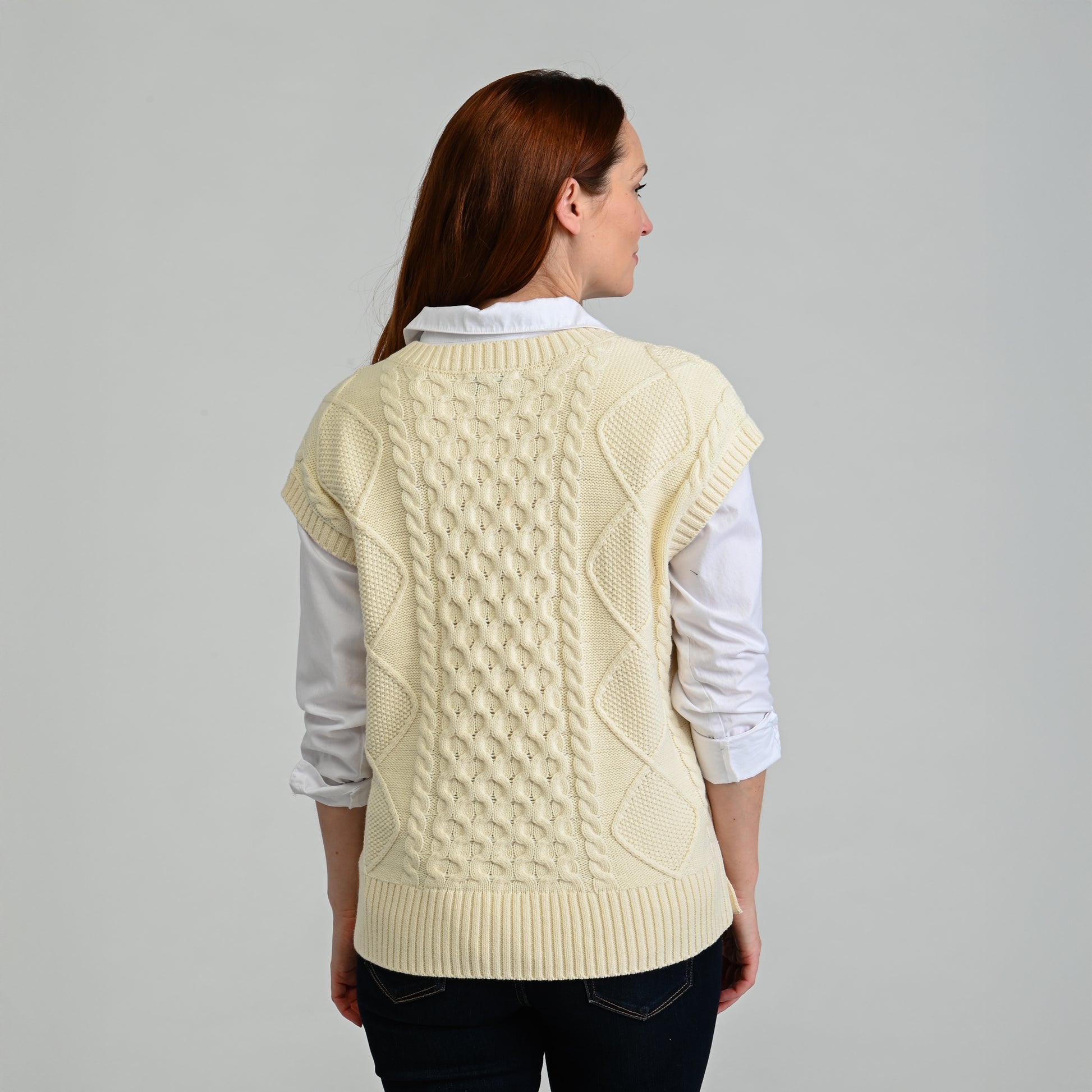 Antique White Back Detail Missy