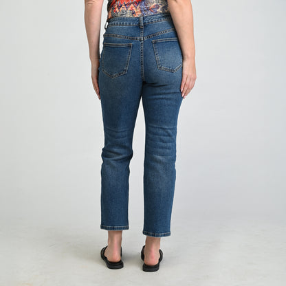 Medium Wash Back Detail Missy