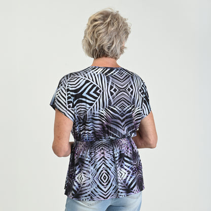 Purple Multi Back Detail Missy