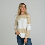 Oatmeal Front Detail Missy