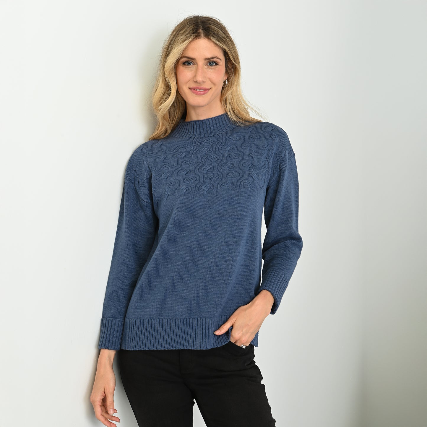 Vintage Indigo Front Detail Missy