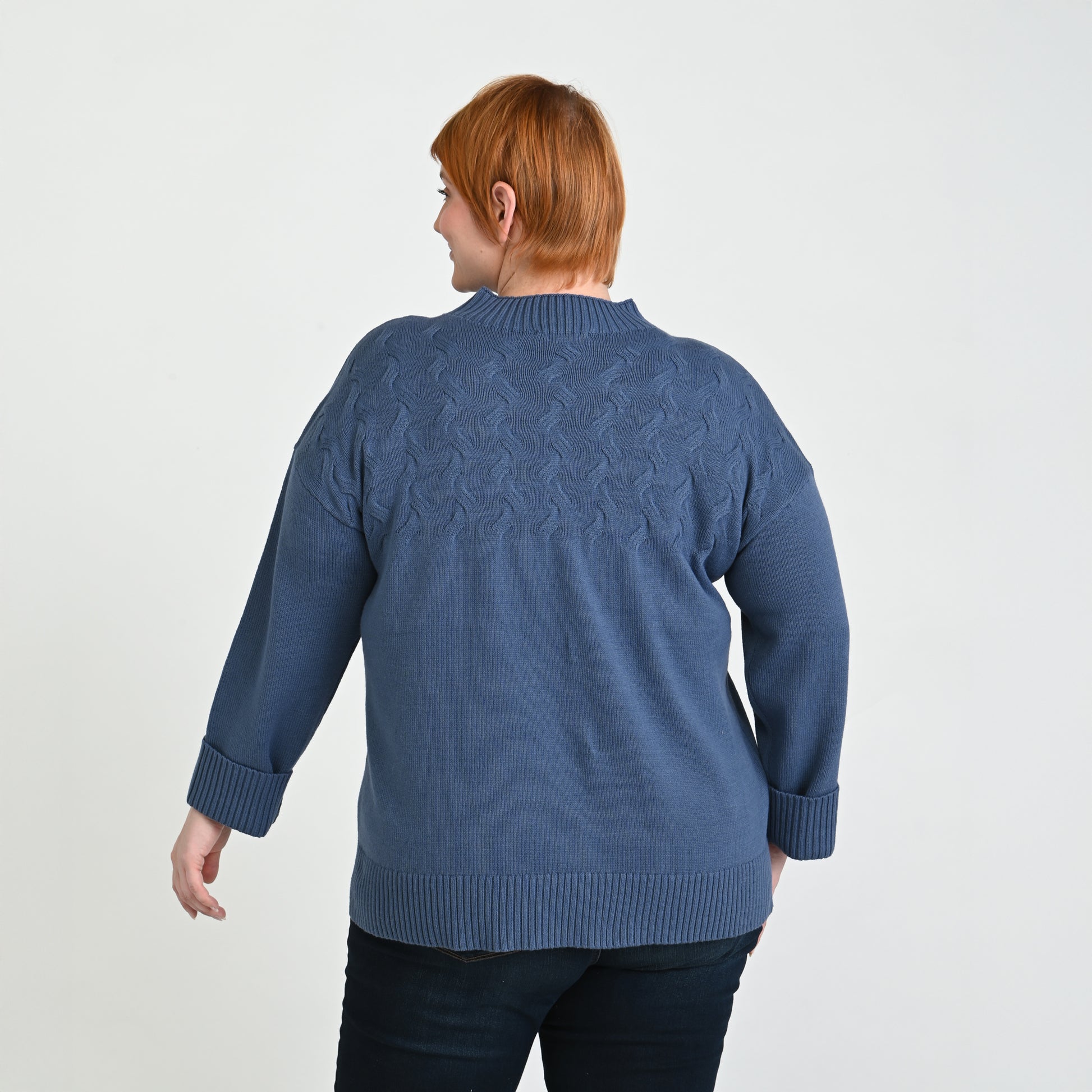 Vintage Indigo Back Detail Women