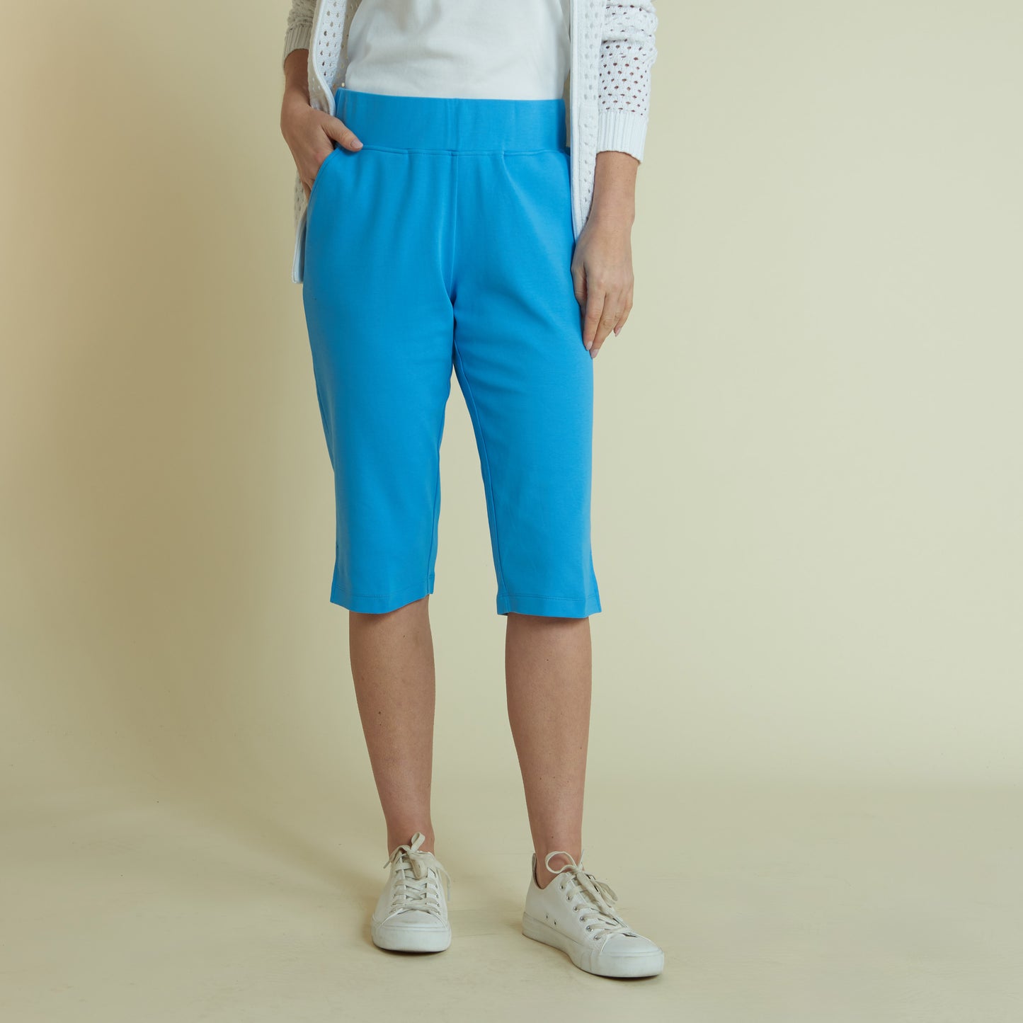 Azure Blue Front Detail Missy