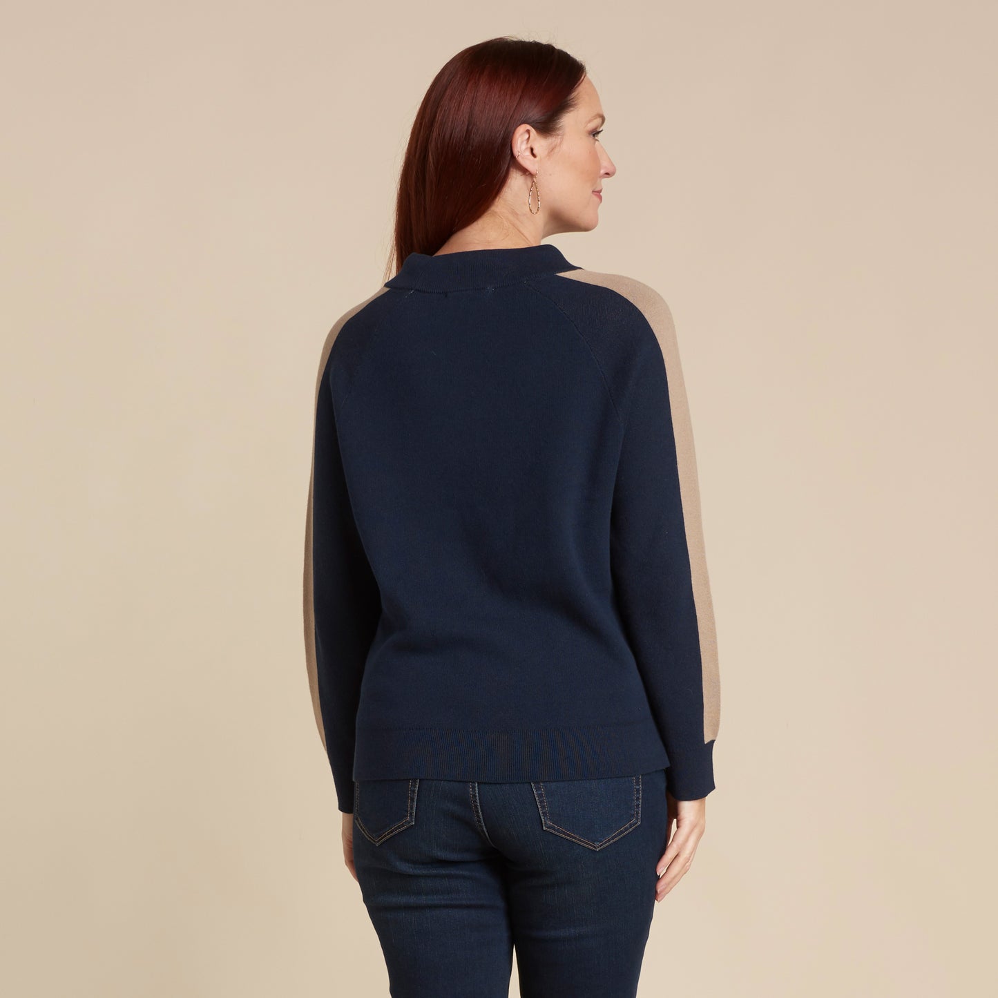 Navy Back Detail Missy