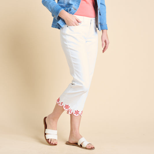 Bright White Front Detail Missy