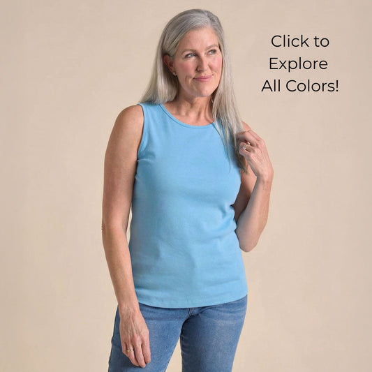 Ocean Front Blue Front Detail Missy