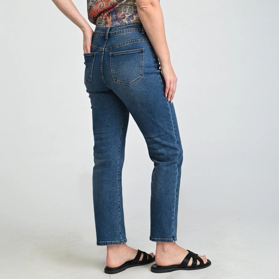 Medium Wash Side Detail Missy