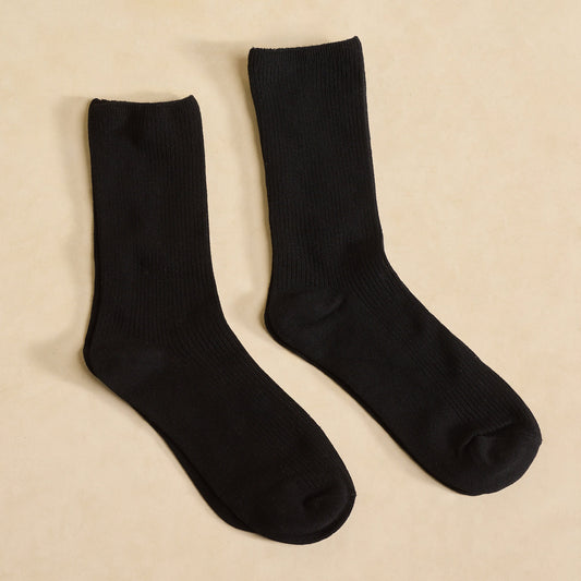 2 Pk Bamboo Crew Sock