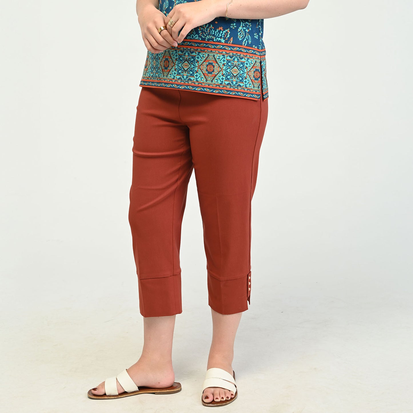 Burnt Henna Front Detail Missy