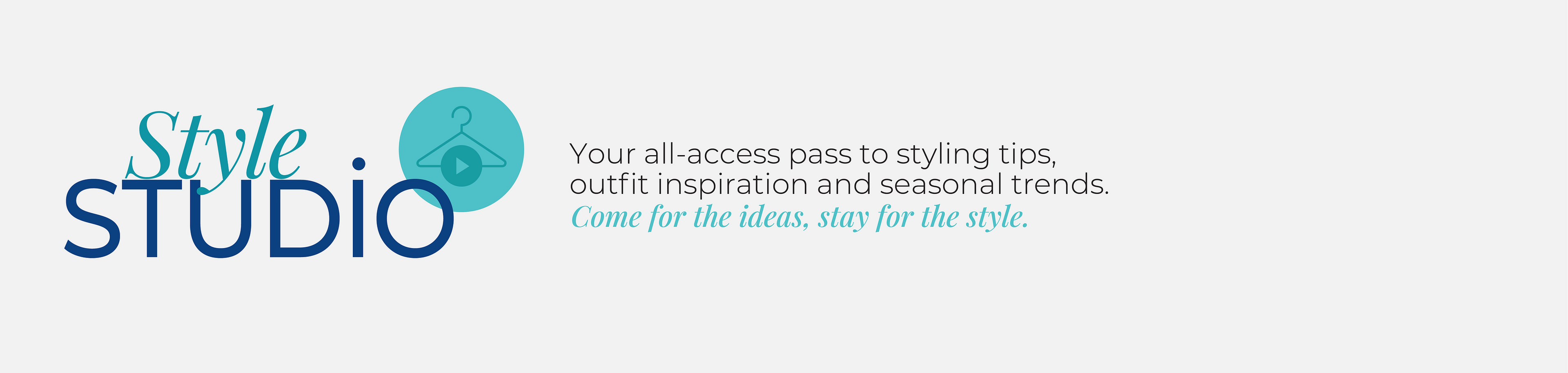 Style Studio: Your all-access pass to styling tips, outfit inspiration and seasonal trends. Come for the ideas, stay for the style.